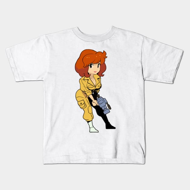 reporter Kids T-Shirt by COOLKJS0